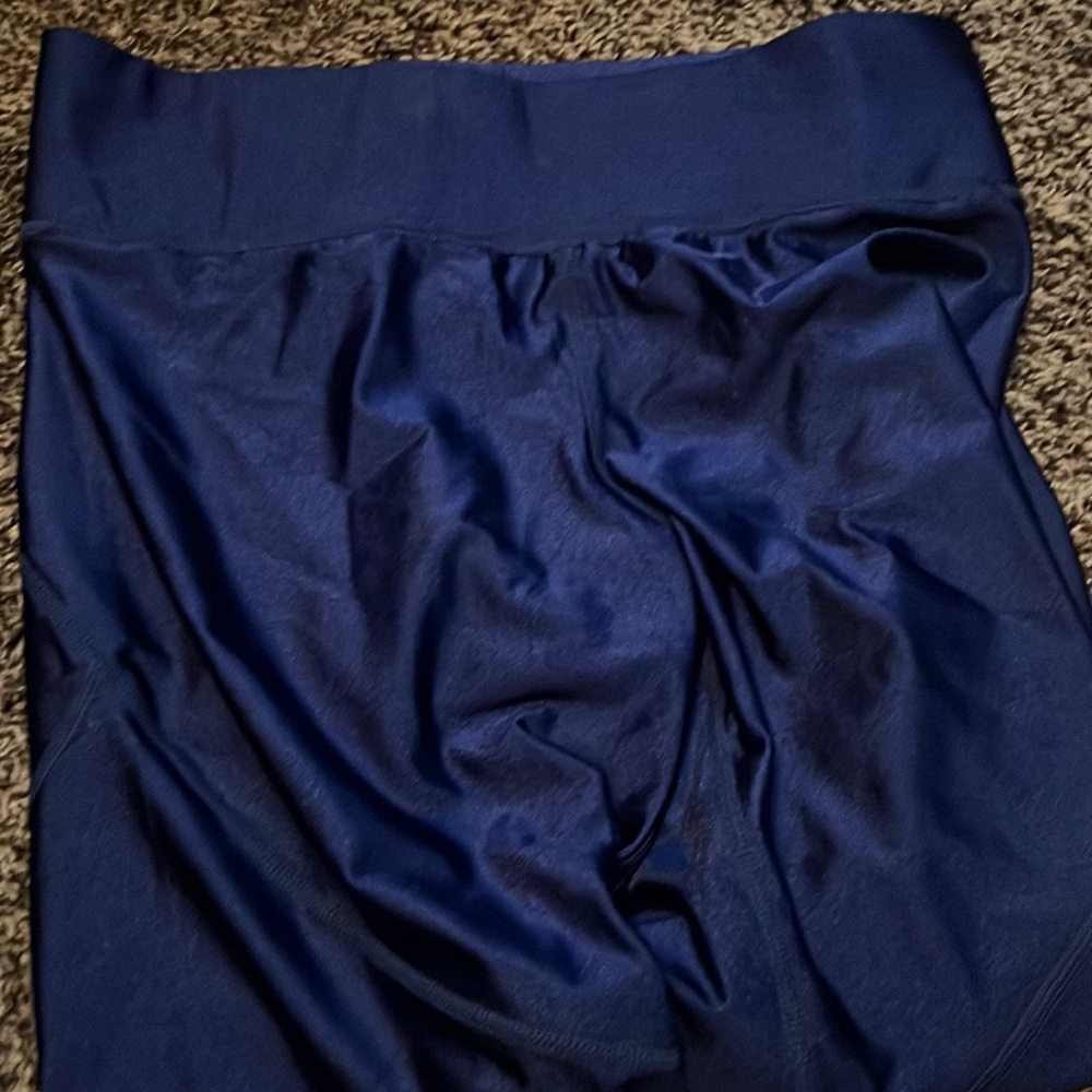 blue dolphin leggings